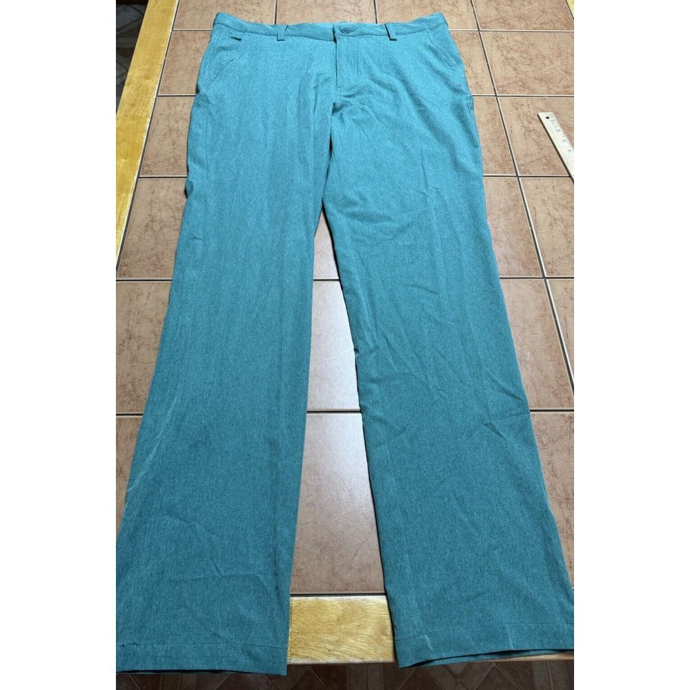 Men's green golf pants 34x32